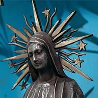 托拜厄斯·弗洛雷斯的铸造玛丽雕塑